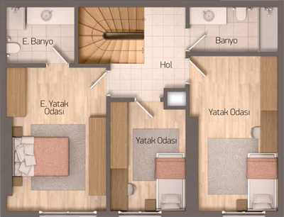 Moment İstanbul 2+1 Daireler