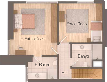 Moment İstanbul 2+1 Daireler