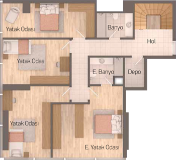 Moment İstanbul 2+1 Daireler