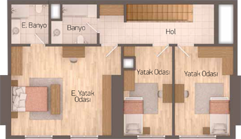 Moment İstanbul 2+1 Daireler