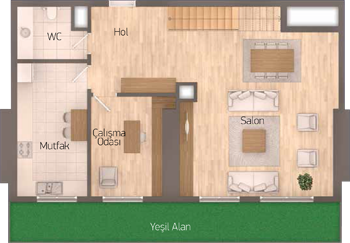 Moment İstanbul 2+1 Daireler